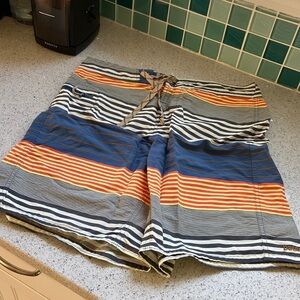 Patagonia Striped Board Shorts Men's 31